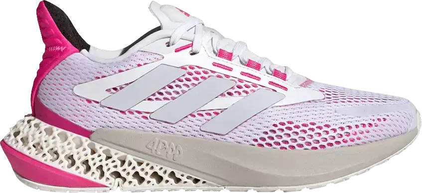  Adidas adidas 4DFWD Pulse Cloud White Shock Pink (Women&#039;s)
