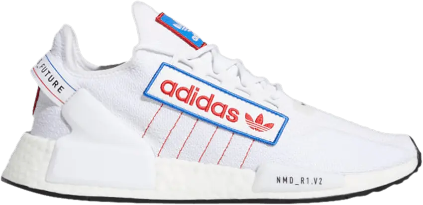 Adidas adidas NMD R1 V2 White Logo Patch