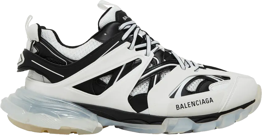  Balenciaga Track Sneaker &#039;Clear Sole - White Black&#039;