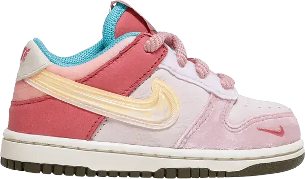  Nike Dunk Low Social Status Free Lunch Strawberry Milk (TD)