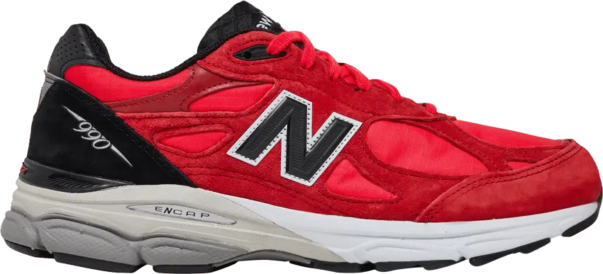  New Balance 990v3 MiUSA Red Suede