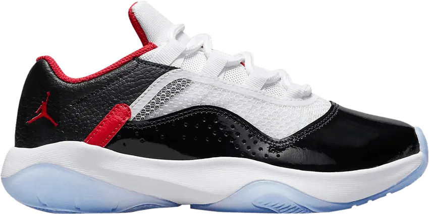  Air Jordan 11 CMFT Low GS &#039;White Black University Red&#039;