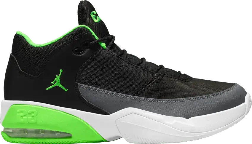  Jordan Max Aura 3 &#039;Black Green Strike&#039;