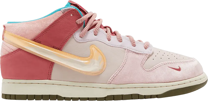  Nike Dunk Mid Social Status Free Lunch Strawberry Milk