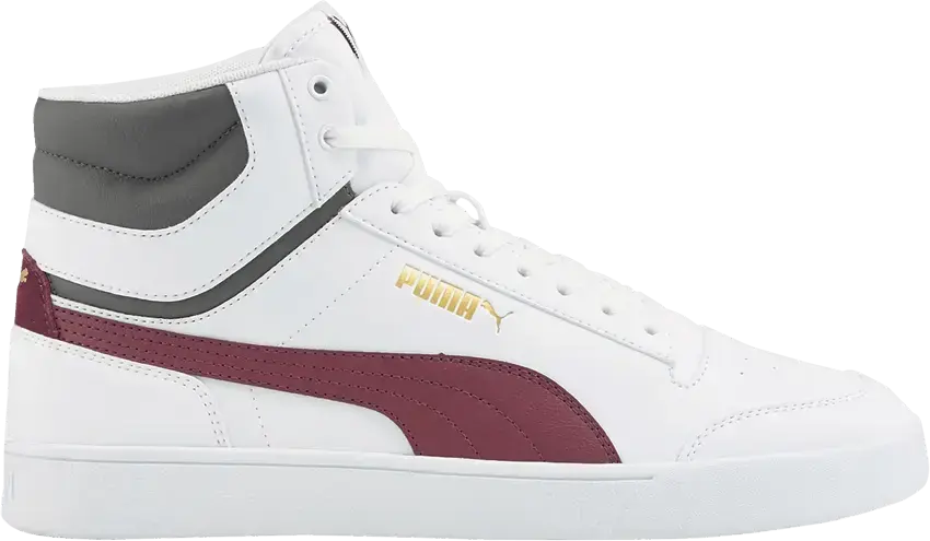  Puma Shuffle Mid &#039;White Grape Wine&#039;