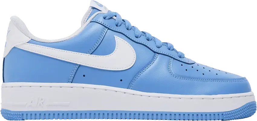  Nike Air Force 1 Low &#039;07 University Blue White