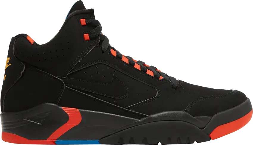  Nike Air Flight Lite II Mid Black Team Orange