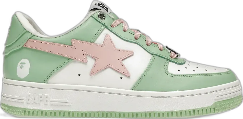  A Bathing Ape Bape Sta Pastel Green