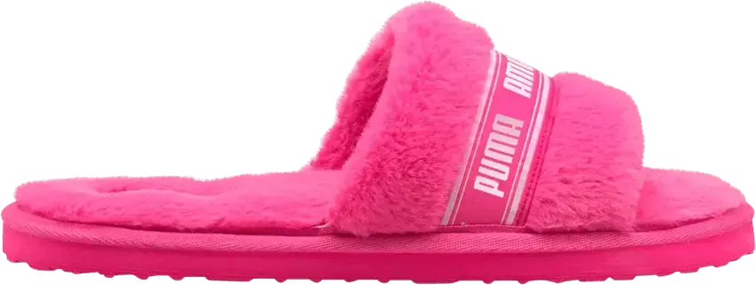  Puma Fluff Slide Jr &#039;Fluo Pink&#039;