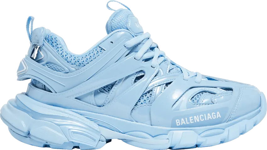  Balenciaga Wmns Track Sneaker &#039;Metallic Indigo&#039;