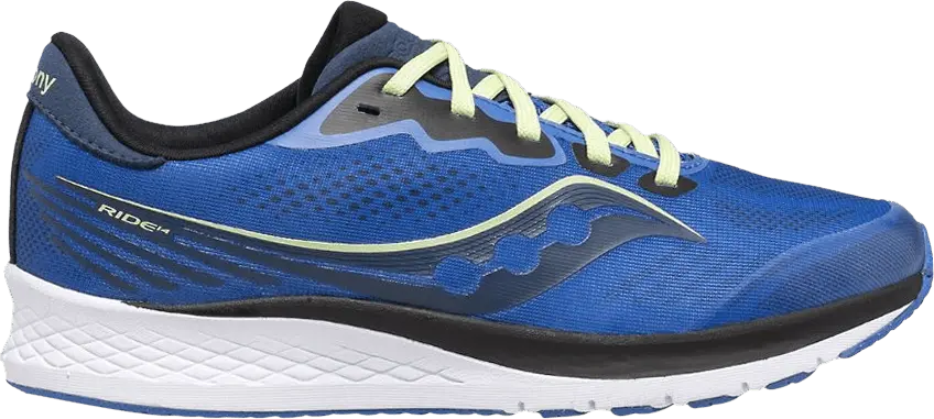  Saucony Ride 14 Big Kid &#039;Blue&#039;