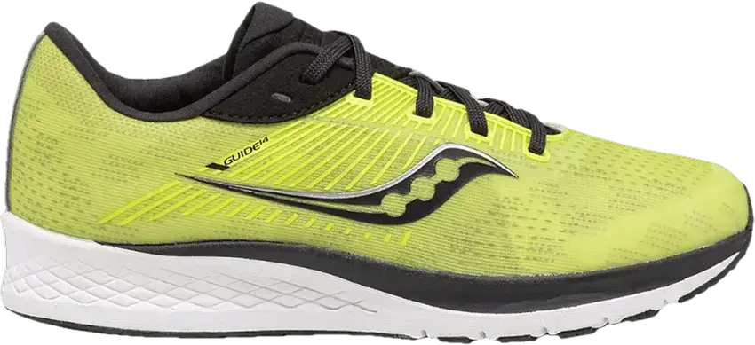  Saucony Guide 14 Big Kid &#039;Lime&#039;