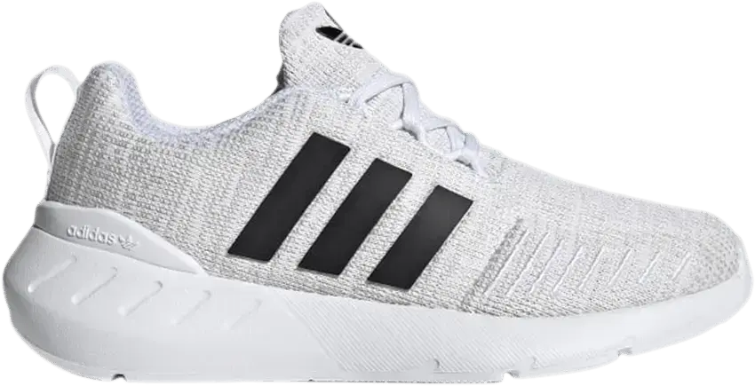  Adidas Swift Run 22 Little Kid &#039;White Grey&#039;