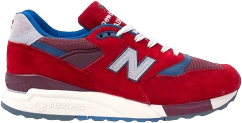  New Balance J. Crew x 998 Made in USA &#039;Phoenix Red&#039;