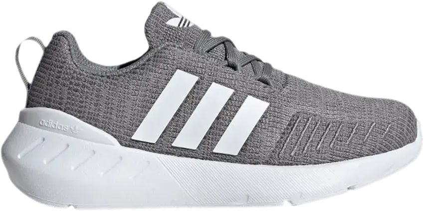  Adidas Swift Run 22 Little Kid &#039;Grey&#039;