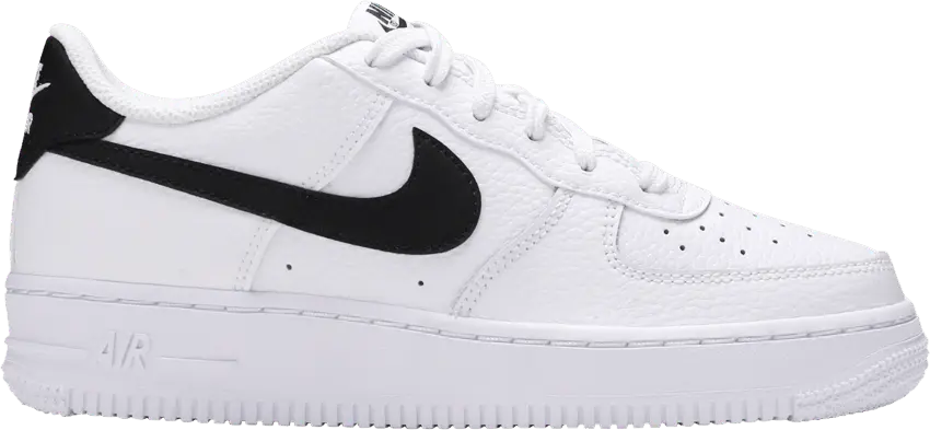  Nike Air Force 1 Low White Black (GS)