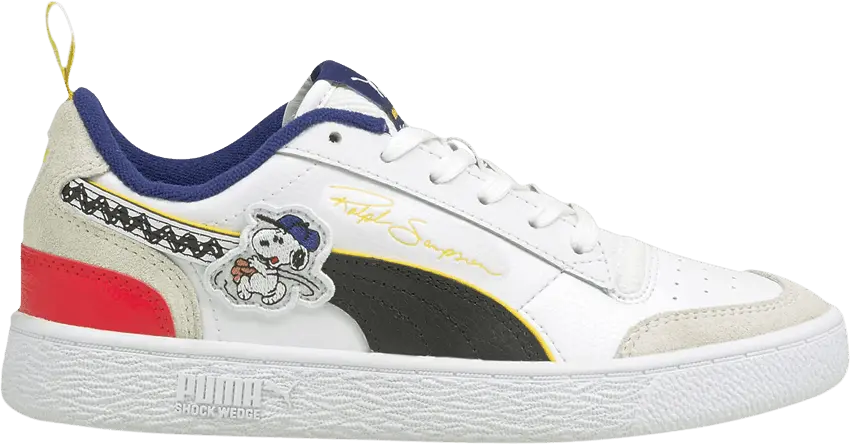  Puma Peanuts x Ralph Sampson Jr &#039;Snoopy - White Grey&#039;
