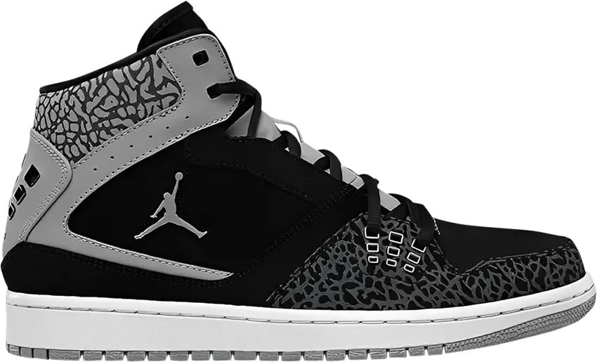  Jordan 1 Flight &#039;Black Grey Elephant&#039;