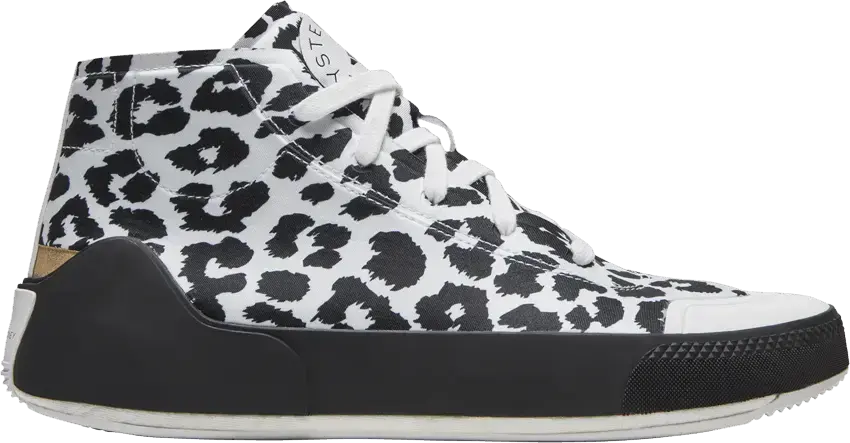  Adidas Stella McCartney x Wmns Treino Mid &#039;Leopard Print - White&#039;