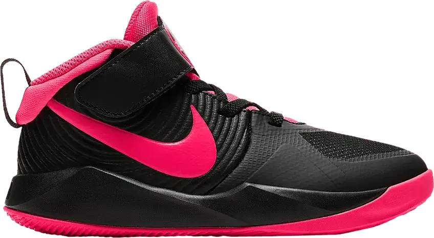  Nike Team Hustle D9 PS &#039;Black Racer Pink&#039;