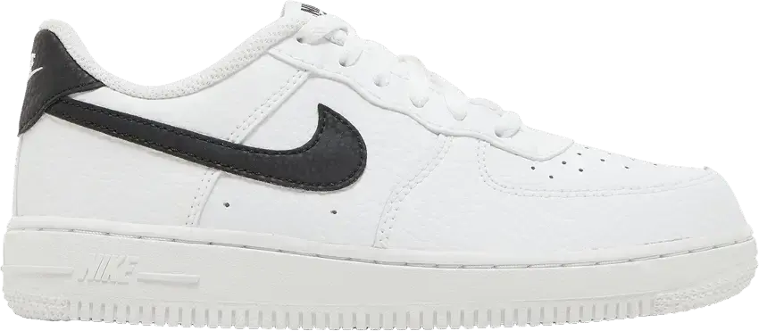  Nike Air Force 1 Low White Black (PS)
