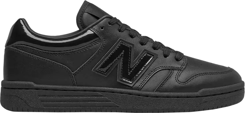  New Balance BB480 White Triple Black