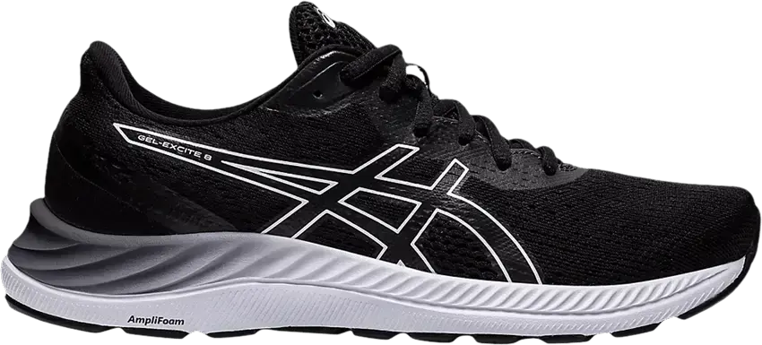  Asics ASICS Gel-Excite 8 Black White (Women&#039;s)