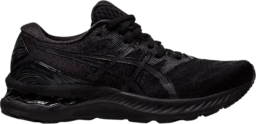  Asics Wmns Gel Nimbus 23 Wide &#039;Black&#039;