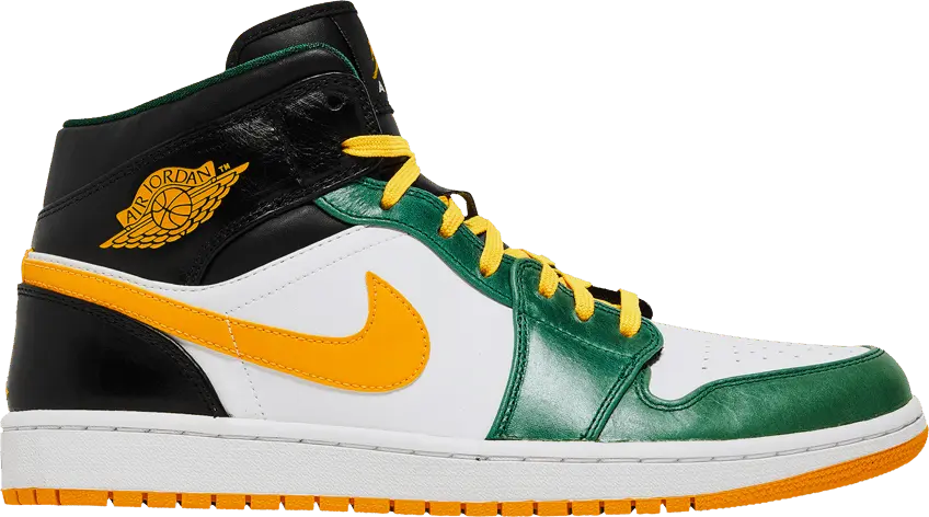  Jordan 1 Mid Retro Sonics