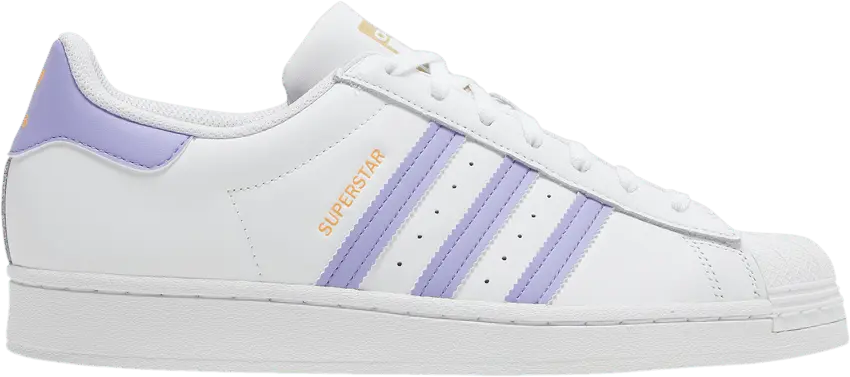  Adidas adidas Superstar White Light Purple