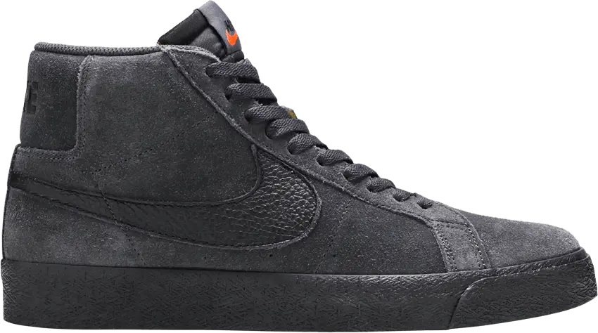  Nike SB Blazer Mid Orange Label Dark Smoke