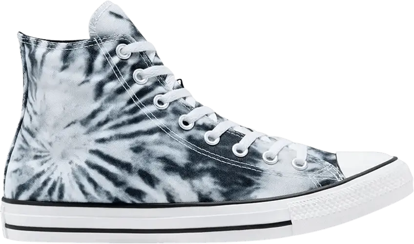  Converse Chuck Taylor All Star High &#039;Twisted Summer - Black Tie Dye&#039;