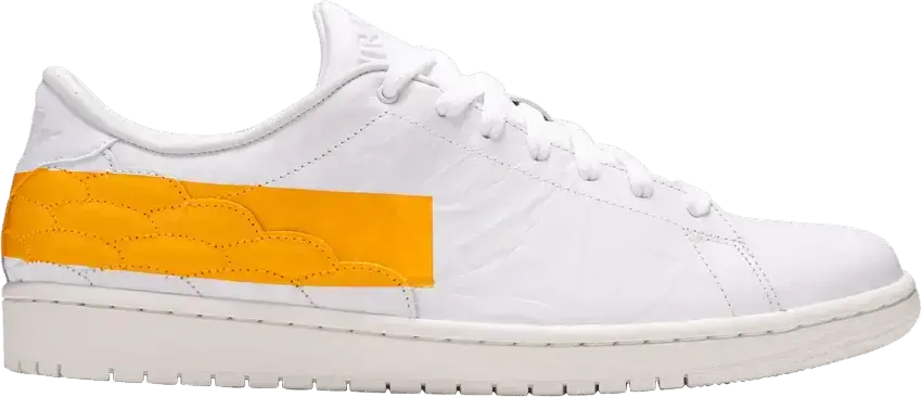  Jordan 1 Centre Court White University Gold