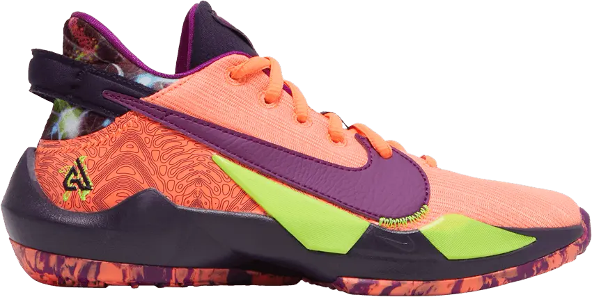  Nike Zoom Freak 2 SE Bright Mango (GS)