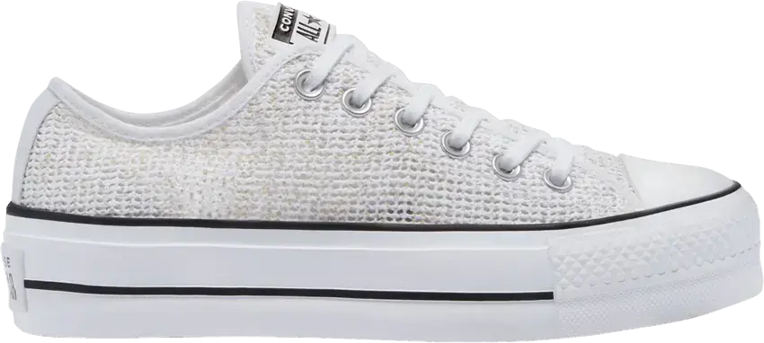  Converse Wmns Chuck Taylor All Star Platform Low &#039;White Speckled&#039;