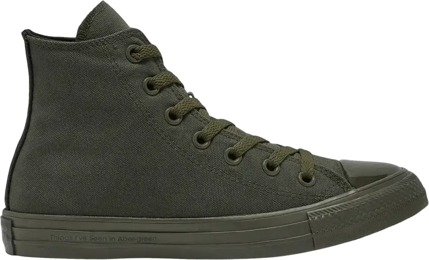  Converse OPI x Chuck Taylor All Star High &#039;Things I&#039;ve Seen In Aber-Green&#039;