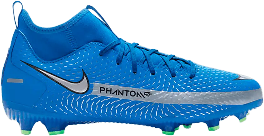  Nike Phantom GT Academy DF MG GS &#039;Photo Blue Metallic Silver&#039;