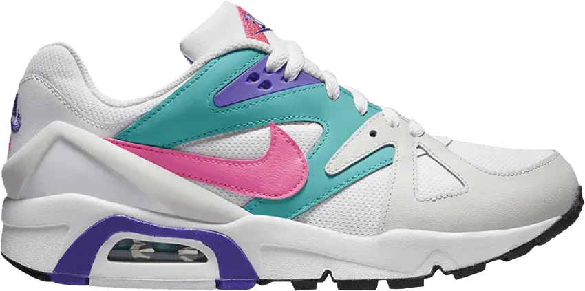  Nike Air Structure Triax 91 White Teal Pink (Women&#039;s)