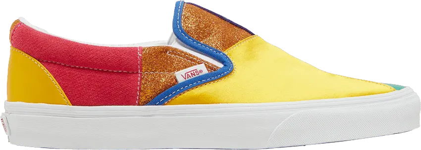  Vans Classic Slip-On Pride Patchwork