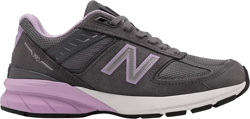  New Balance 990v5 MiUSA Lead Dark Violet Glow (Women&#039;s)