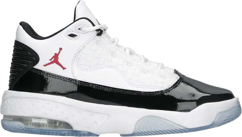  Jordan Max Aura 2 GS &#039;White Gym Red&#039;