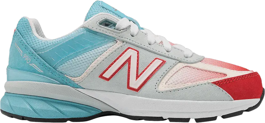  New Balance 990v5 Little Kid &#039;Ice Blue&#039;