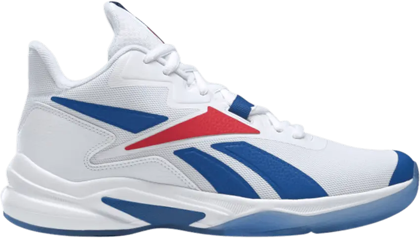  Reebok More Buckets White Vector Blue Red