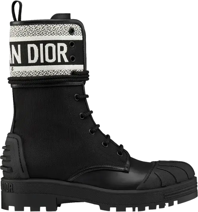  Dior Wmns D-Major Ankle Boot &#039;Black White&#039;