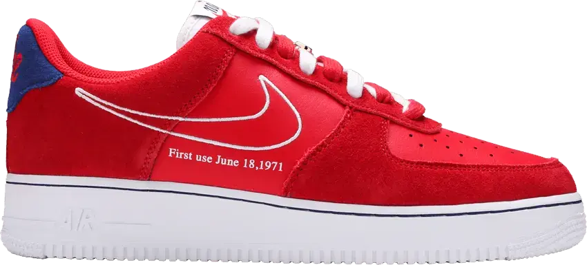  Nike Air Force 1 Low First Use University Red