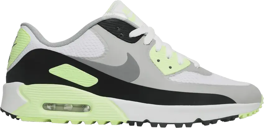  Nike Air Max 90 Golf White Particle Grey Barely Volt