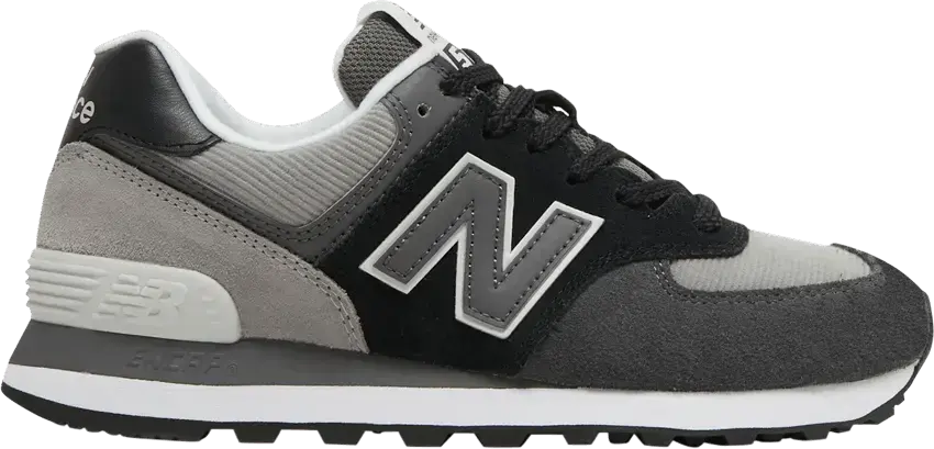  New Balance 574 Grey Black (Women&#039;s)