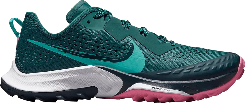  Nike Wmns Air Zoom Terra Kiger 7 &#039;Dark Teal Green Pink Glow&#039;