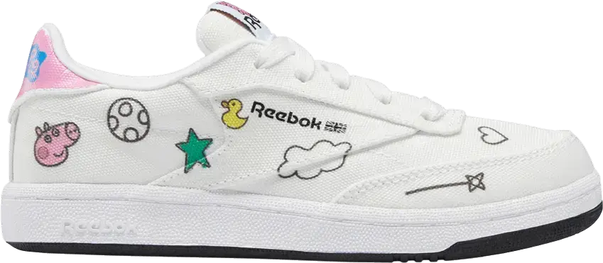  Reebok Peppa Pig x Club C Slip-On 4 J &#039;Play Dreamy&#039;