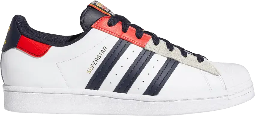  Adidas adidas Superstar Legend Ink Red